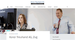 Desktop Screenshot of k-treuhand.ch